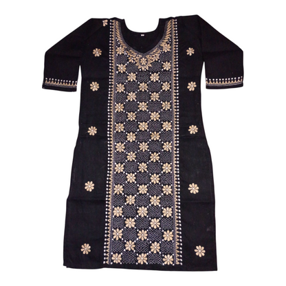 Hand Embroidered Kanthastitch Kurti
