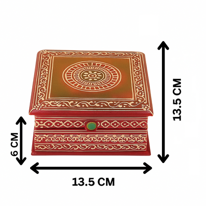 Handcrafted Jewellery  Leather Box