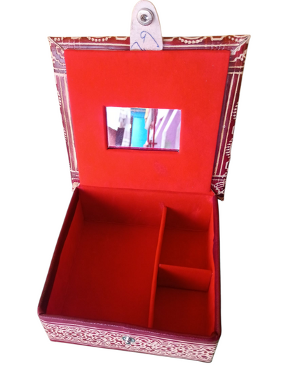 Handcrafted Jewellery  Leather Box