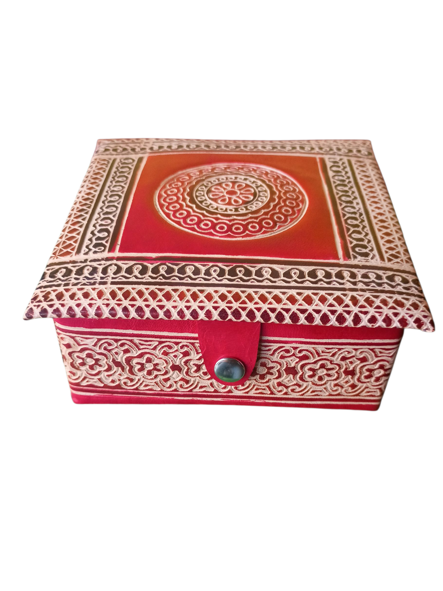 Handcrafted Jewellery  Leather Box