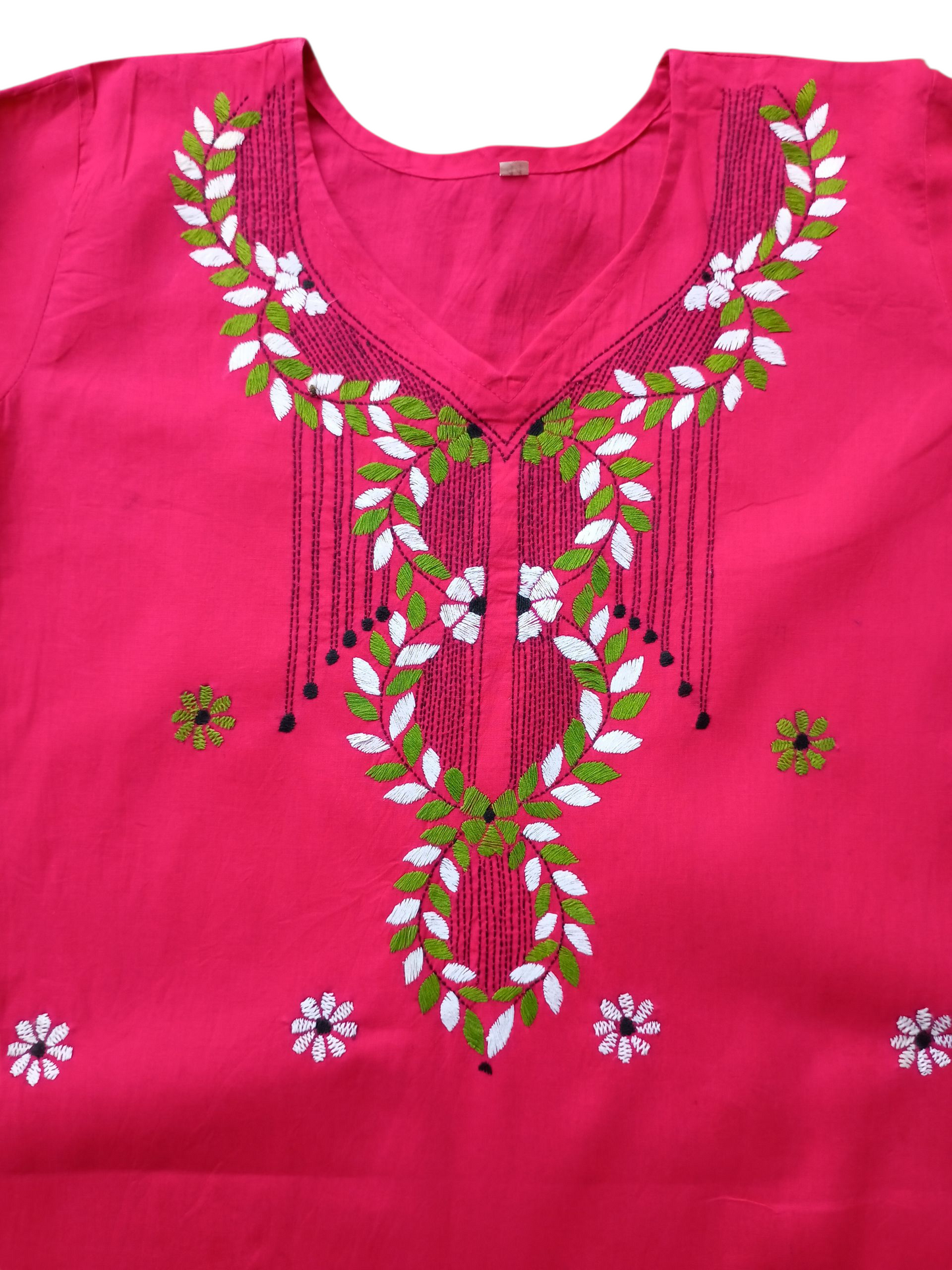 Premium Quality Hand Embroidered Kanthastitch Kurti