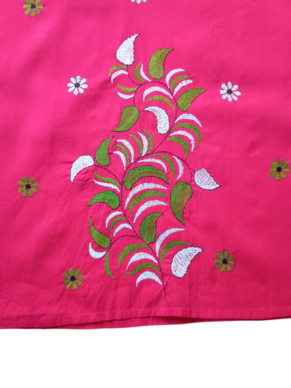 Premium Quality Hand Embroidered Kanthastitch Kurti